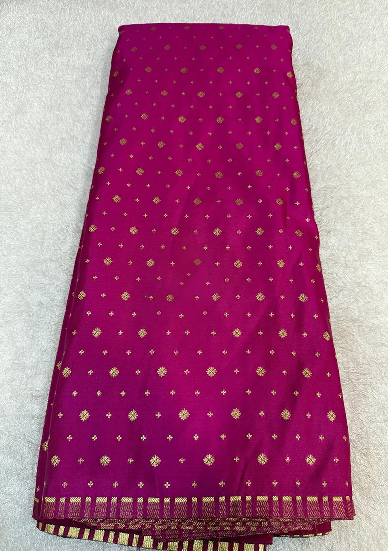 Pink Sequin Georgette Lehenga Set