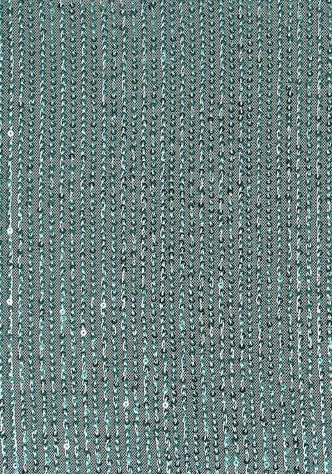 Powder Blue Sequin Embellished Net Lehenga Set