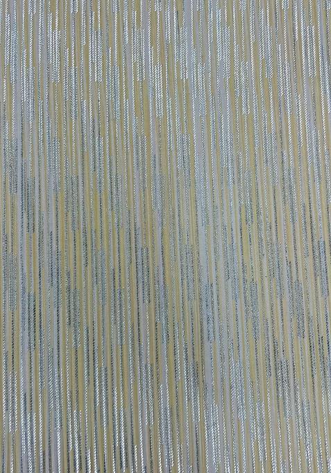 Cream Self Design Polyester Lehenga Set