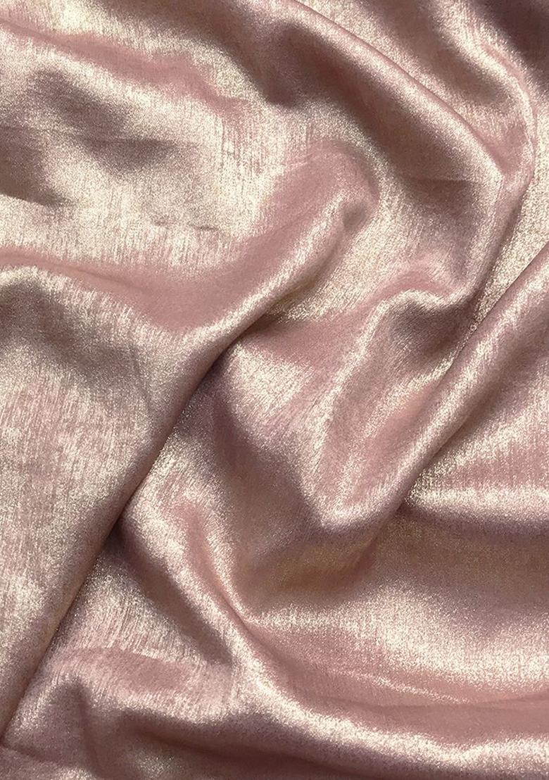 Onion Pink Shimmer Double Georgette Lehenga Set