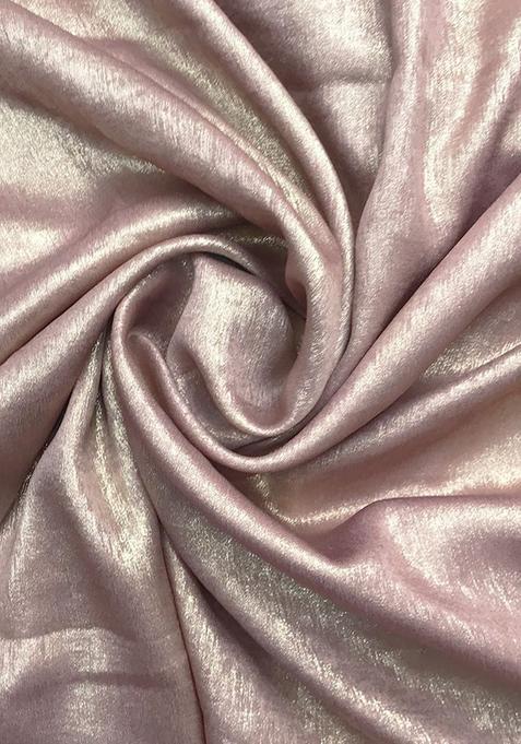 Onion Pink Shimmer Double Georgette Lehenga Set