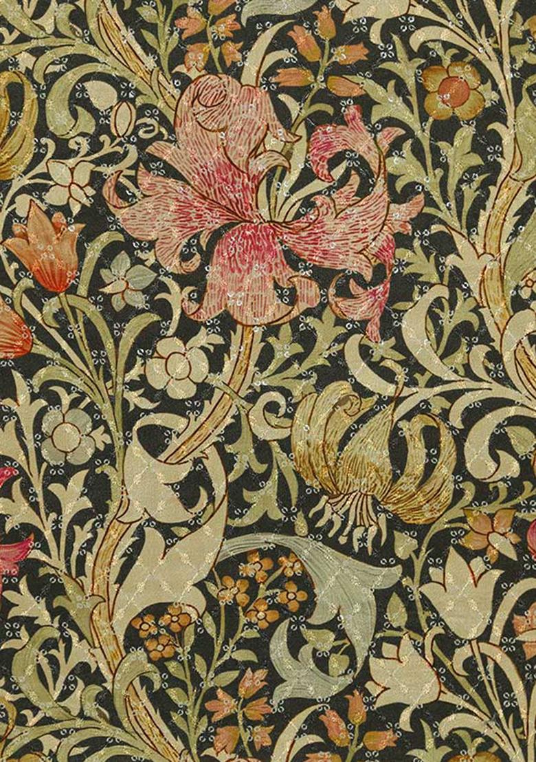 Green Embroidered Chiffon Lehenga Set - Indya