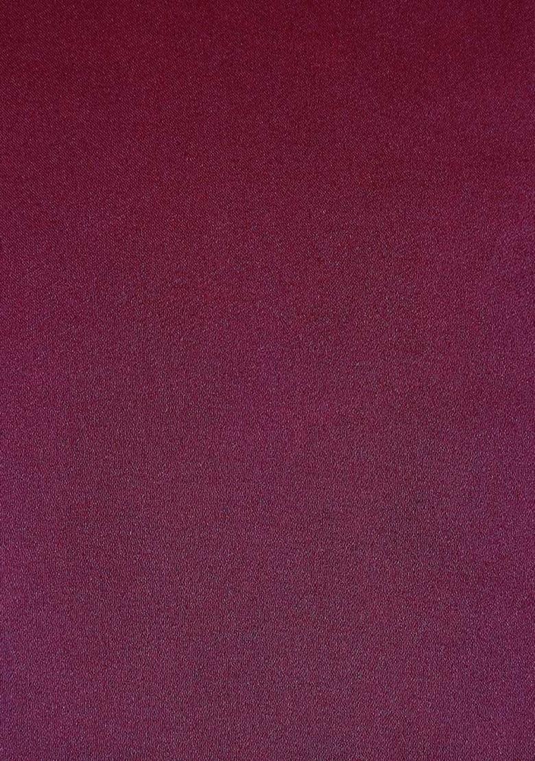 Red Solid Satin Lehenga Set