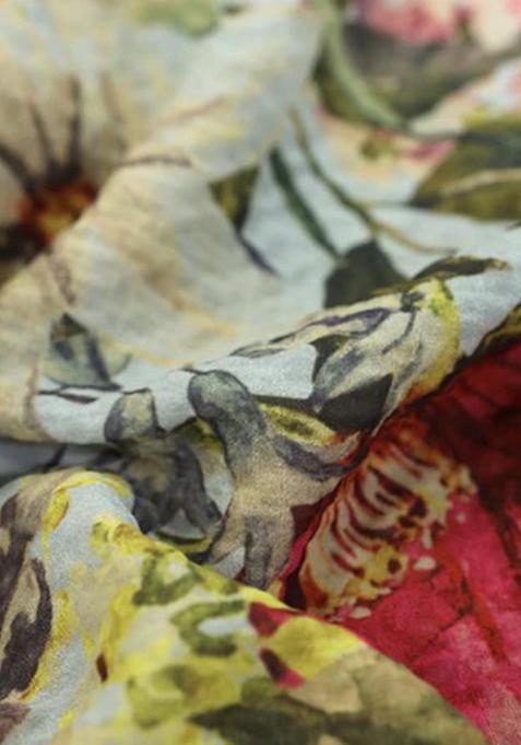 Multicolor Printed Lehenga Set