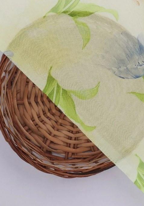 Light Green Printed Organza Lehenga Set