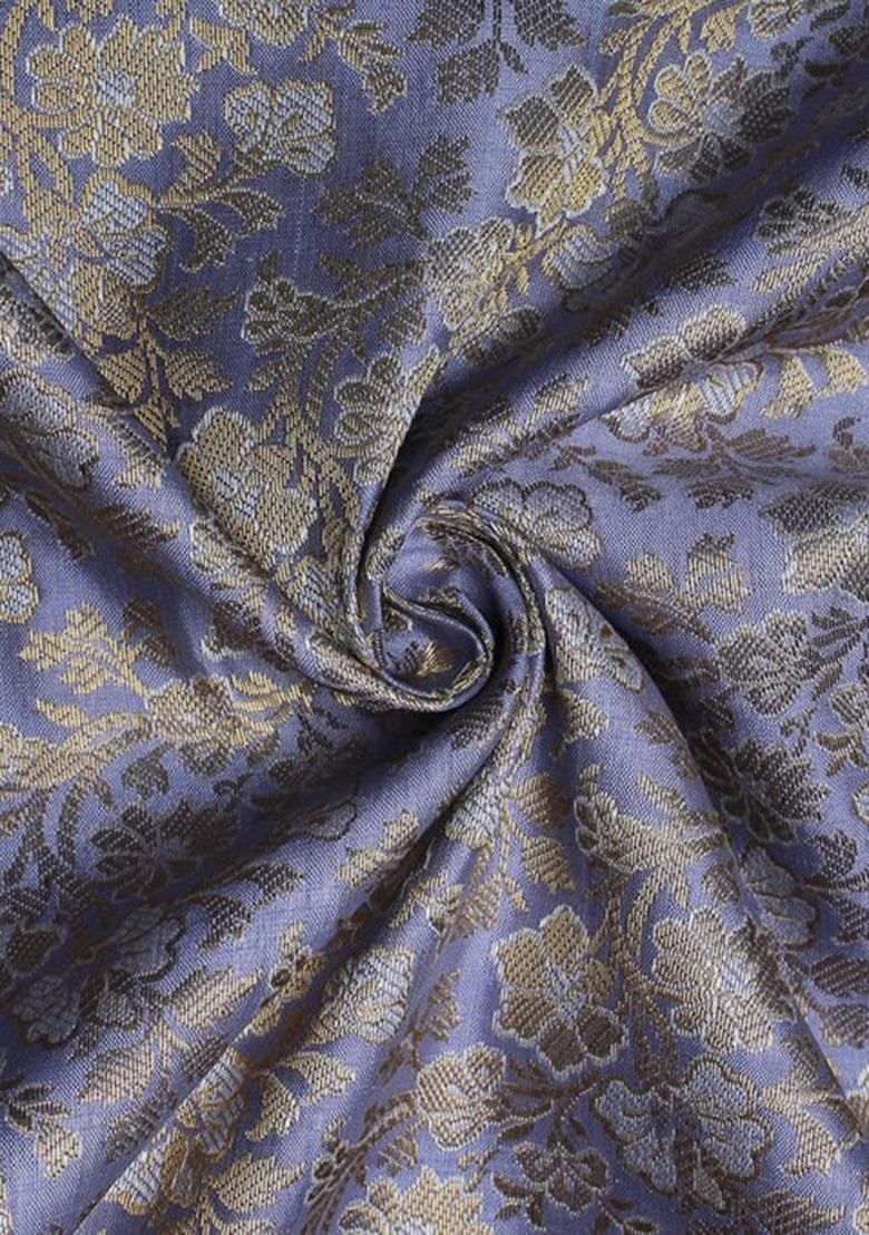 Purple Embroidered Lehenga Set