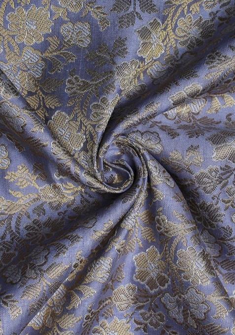 Purple Embroidered Lehenga Set