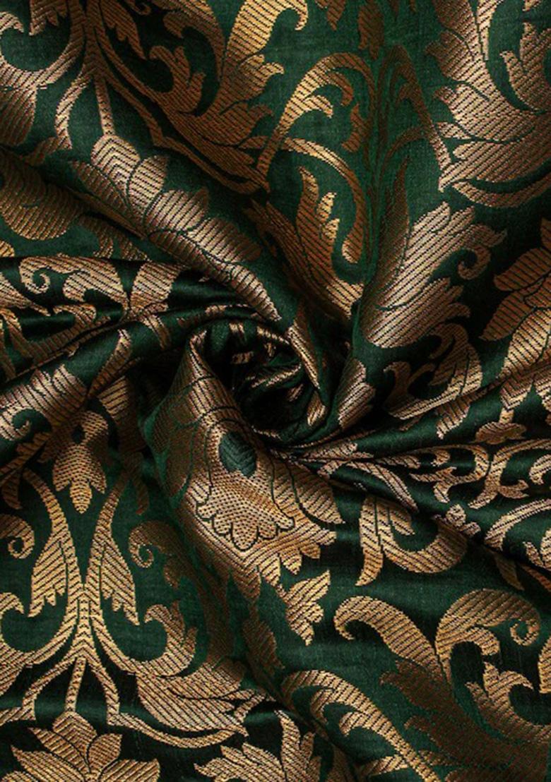 Green Embroidered Lehenga Set