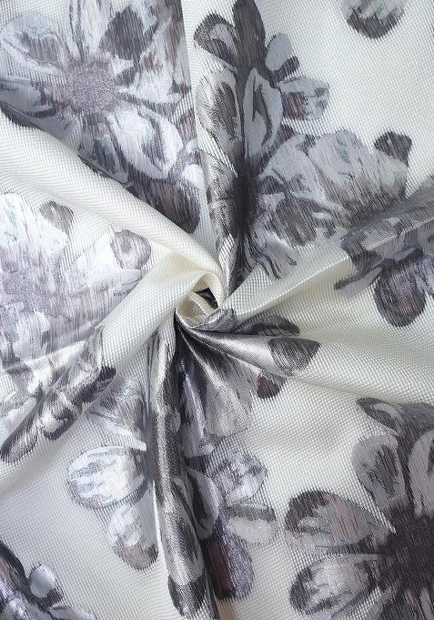 White Brocade Blouse Georgette Lehenga Set