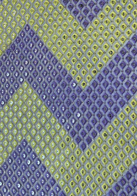 Light Green Embellished Blouse Georgette Lehenga Set