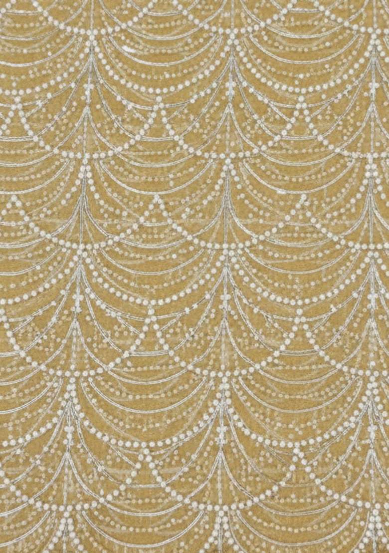 Yellow Embroidered Net Lehenga Set - Indya