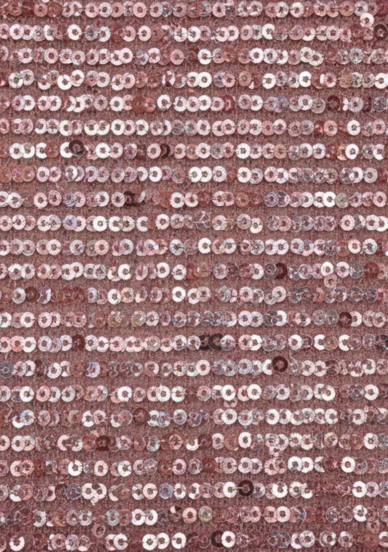 Pink Sequin Net Lehenga Set - Indya