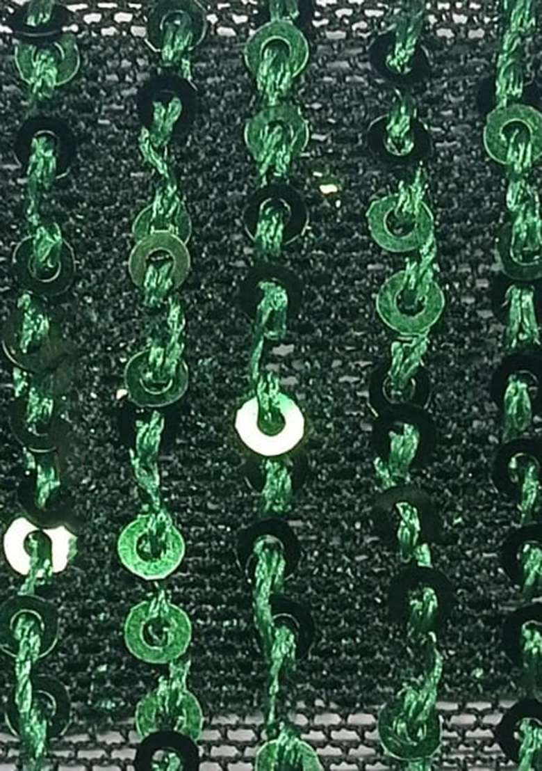 Emerald Green Net Lehenga Set with Embroidery & Sequin for Diwali | Wedding & Festive Wear - Indya