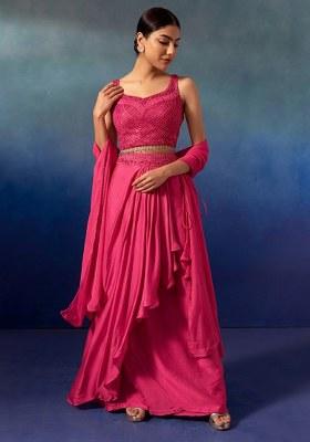 Love Embroidered Designer Lehenga Set