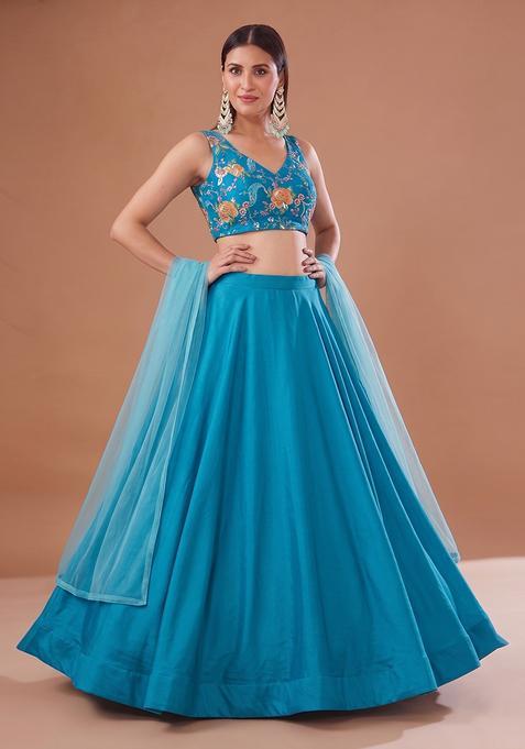 Maroon Printed Crepe Anarkali with Dupatta