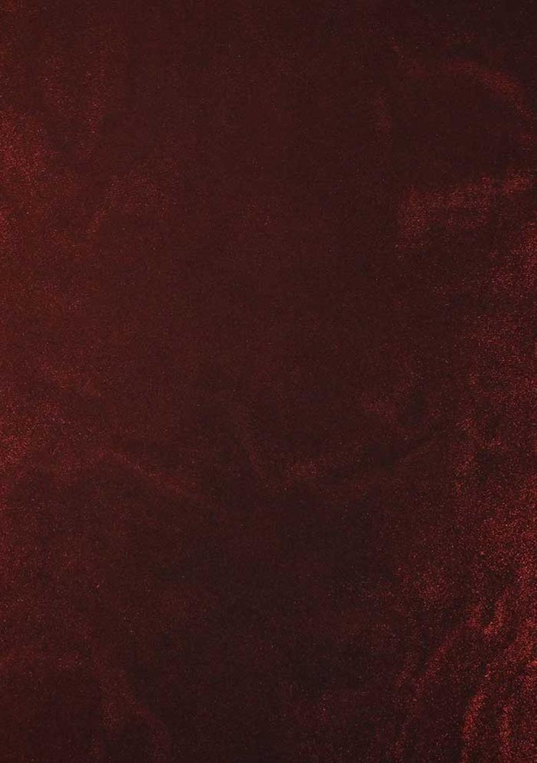 Maroon Sequin Work Polyester Gown - Indya