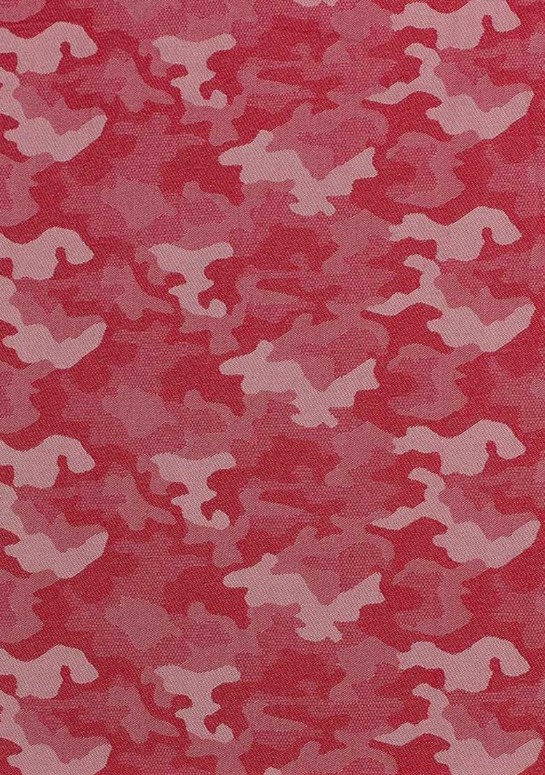 Pink Jacquard Denim Co-Ord Set - Indya