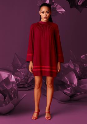 Red Cotton Dress