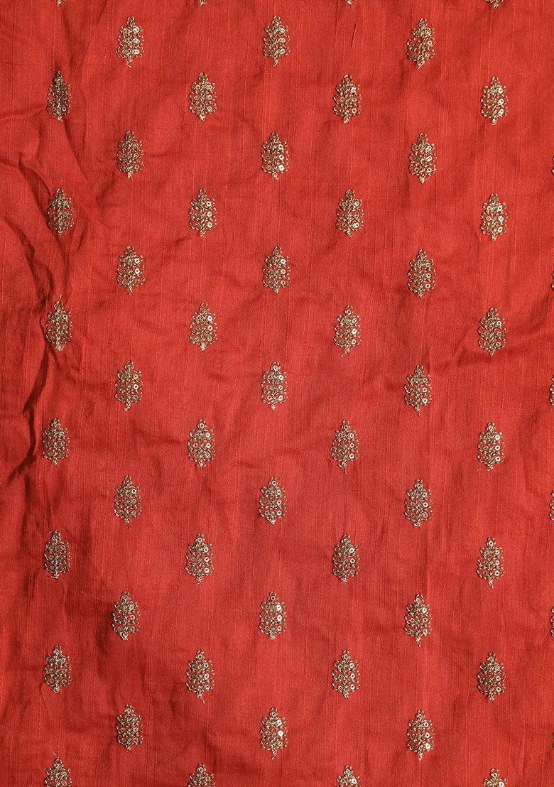 Green Brocade Fusion Set - Indya