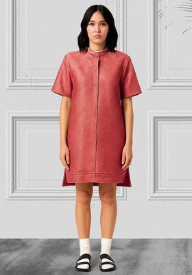 Green Brocade Dress