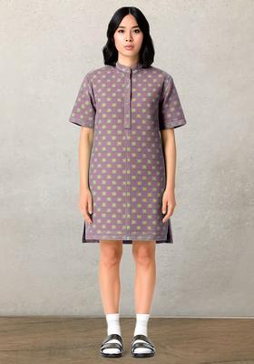 Green Brocade Dress