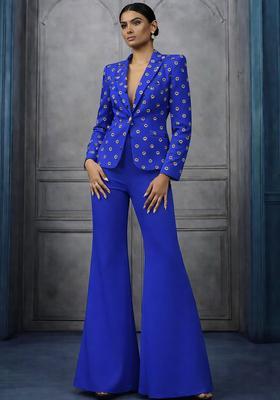 Royal Blue Sequin Shimmer Fusion Set