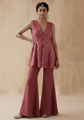 Wine Mirror Georgette Fusion Set