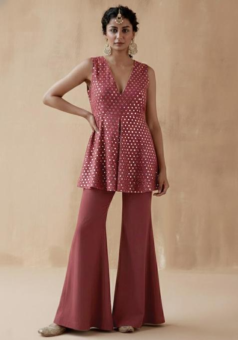 Wine Mirror Georgette Fusion Set