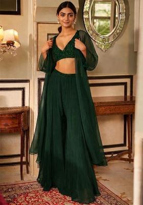 Bottle Green Handwork Fusion Set