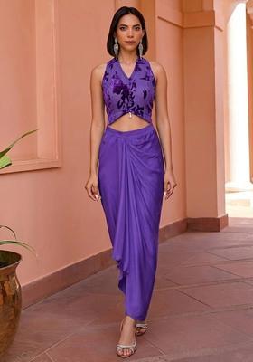 Violet Devore Velvet Fusion Set