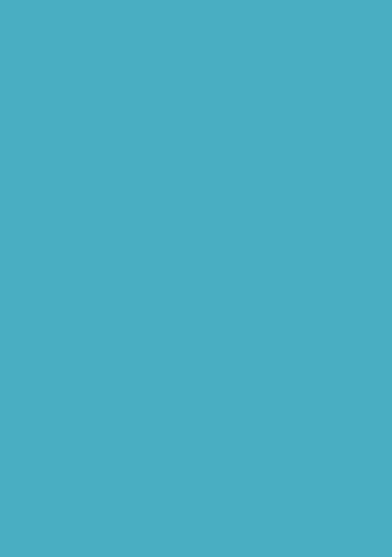 Turquoise Blue Printed Organza Fusion Set - Indya