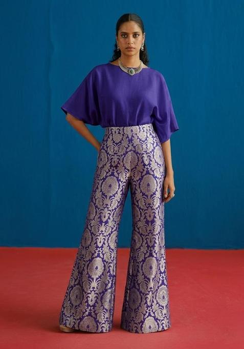 Royal Blue Silk Blend Fusion Set