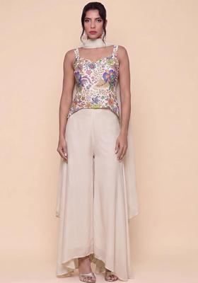 Off-White Printed Chinon Fusion Set