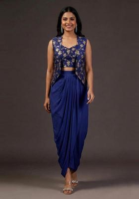 Blue Silk Blend Fusion Set