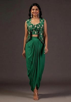 Green Silk Blend Fusion Set