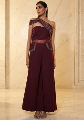 Deep Wine Handwork Fusion Set