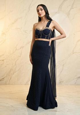 Black Handwork Fusion Set