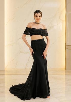 Black Handwork Fusion Set