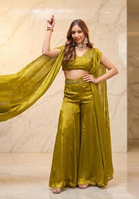Lime Green Handwork Fusion Set