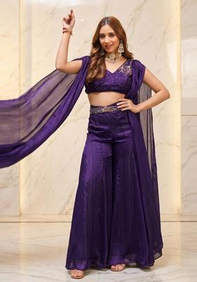 Deep Purple Handwork Fusion Set