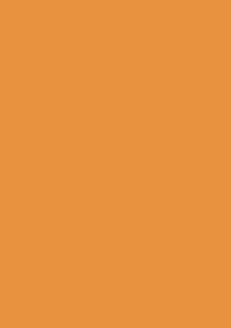 Orange Printed Silk Blend Fusion Set - Indya
