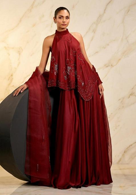 Red Handwork Fusion Set