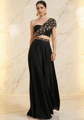 Jet Black Handwork Fusion Set