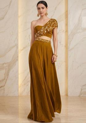 Mustard Handwork Fusion Set