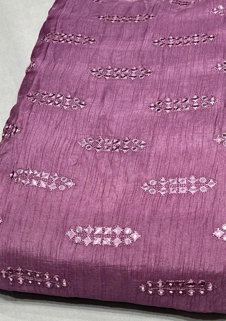 Mauve Sequin Fusion Set - Indya