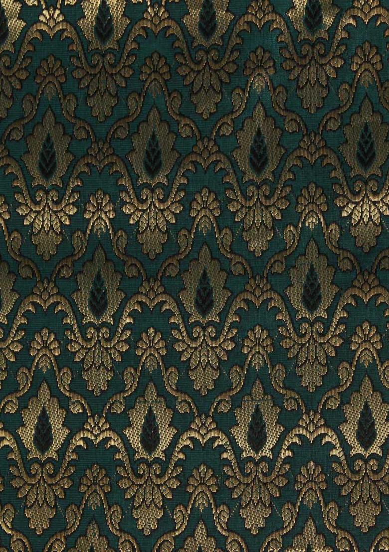 Green Jacquard  Co-Ord Set - Indya