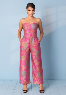 Multicolor Jacquard  Co-Ord Set