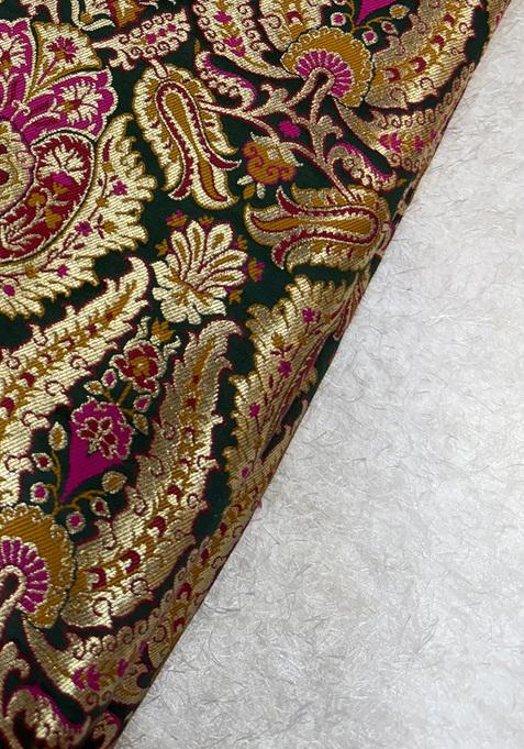 Magenta Pink Brocade Kurta Set