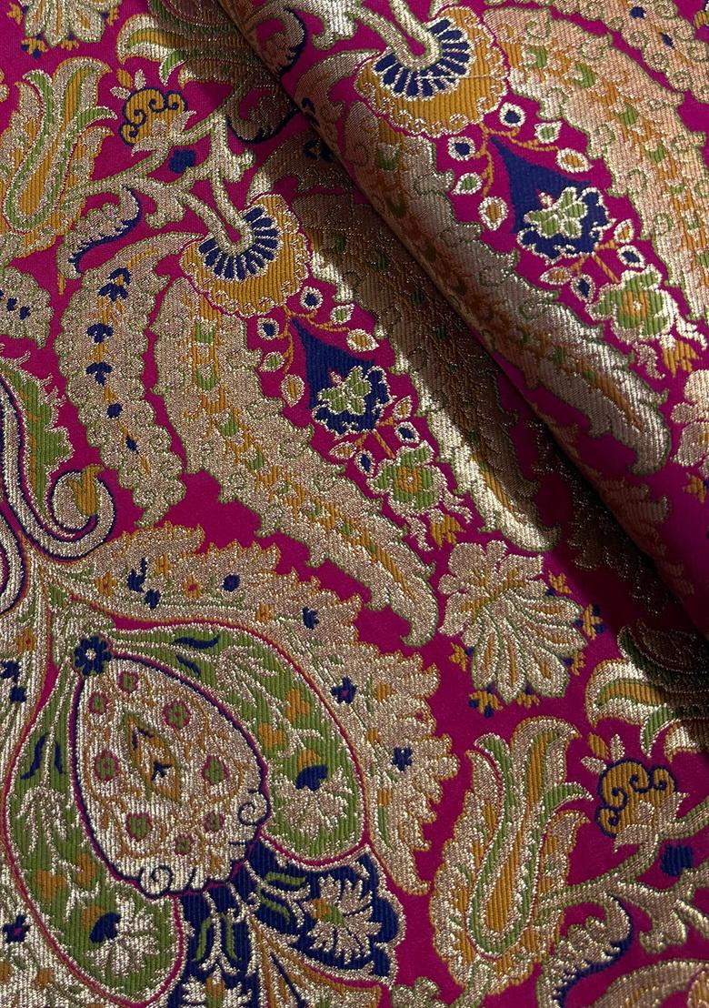 Green Jacquard  Co-Ord Set - Indya