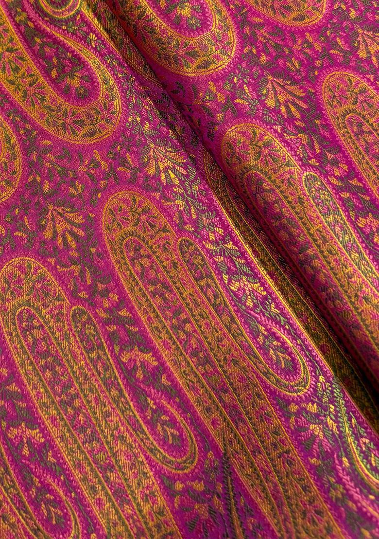 Pink Jacquard  Co-Ord Set - Indya